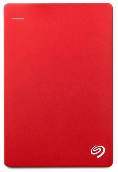Seagate 외장 하드 디스크 500GB 1TB 2TB 4TB Backup Plus Slim USB 3.0 HDD 2.5 Portable Extern, 1 테라바이트, 빨간색