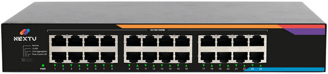 NEXT-2024GS 24Port 기가비트 이더넷 스위치/ SOHO타입 24포트 기가비트허브, 1개