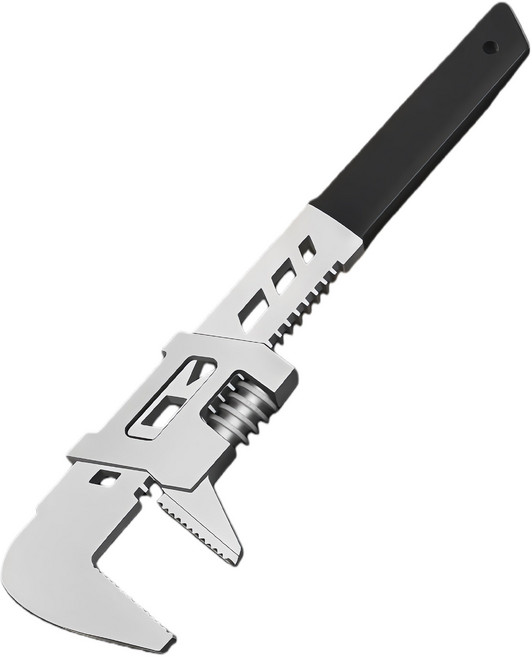 공구PXJ F형 파이프렌치 몽키 멍키 스패너 다기능 렌치 공구, 1개