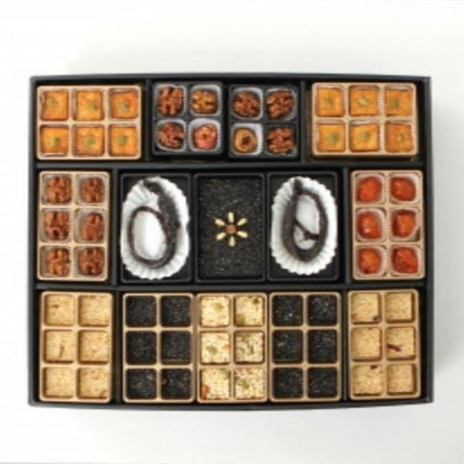 [홍천명품한과] 고급 전통 찹쌀 한과 유과 선물 세트 프리미엄 명품 단호박한과, 05.예드림, 1세트