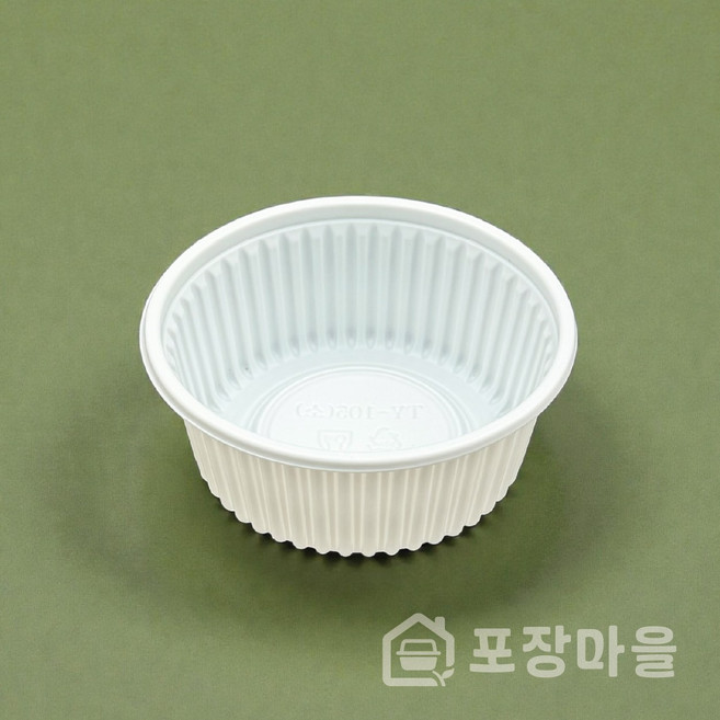 [포장마을] TY105파이 PP 소 250ml 전자렌지용, 1박스, 1000세트