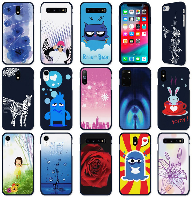 LG Q7 케이스 LG-LM-Q720S-LM-Q720K-LM-Q720L 핸드폰 젤리케이스-딥블펫A