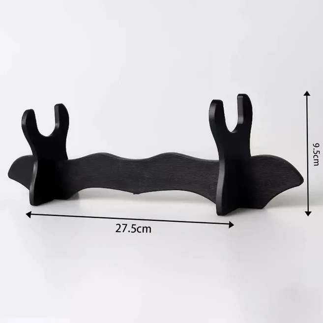 70cm 솔로 레벨링 S 무기 폼 소드 코스프레 Kasaka's Venom Fang PU Collectible 야외 훈련 칼 완구, 03 27.5cm display stand