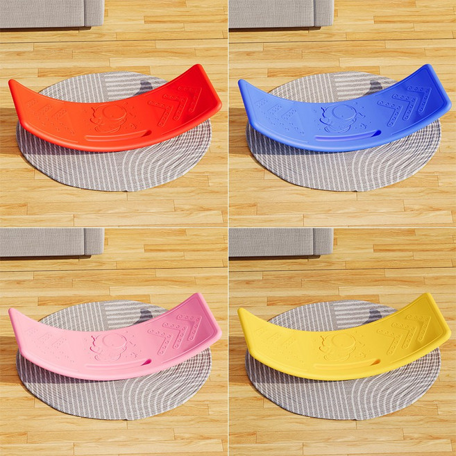 아트타임 KC인증 유아 어린이 밸런스보드 발란스 균형 보드 밸런스패드 90 x 29cm, 밸런스보드(블루)