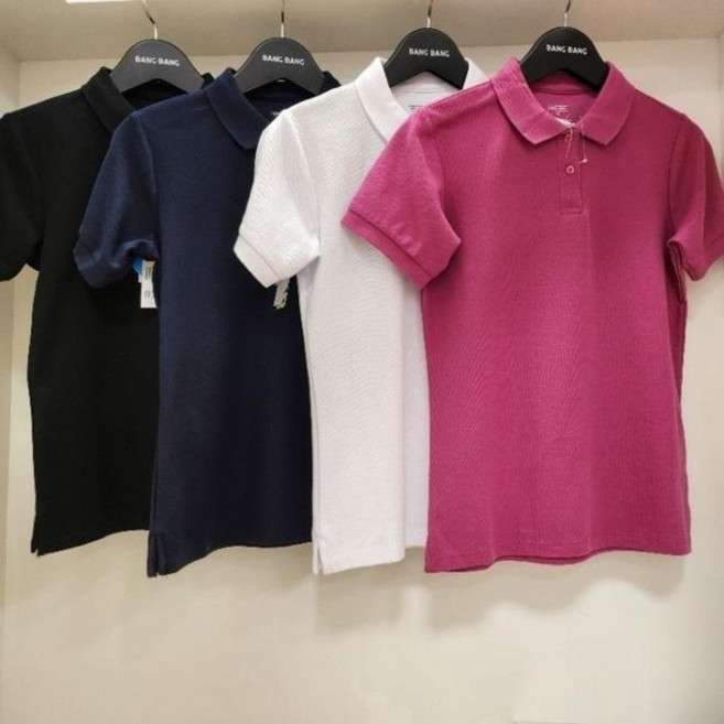 HC15 여름 여성 쿨 기본 카라 반팔티셔츠 NTZ541