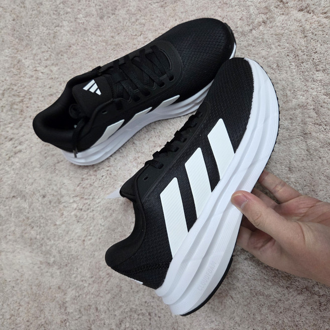 아디다스 갤럭시 런 검흰 발볼 넓은 운동화 런닝화 3501 [peratodo]