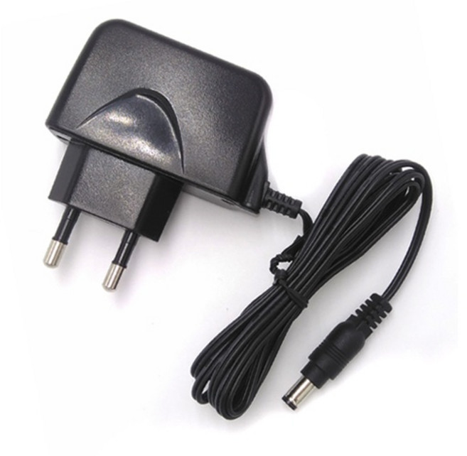 (명호전자) 아답터 100~240V / 9V 0.5A (내경2.1~2.5mm/외경5.5mm) 전원 코드 일체형 (박스포장), 1개