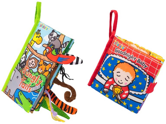 졸리베이비 헝겊책 꼬리책+까꿍책, 정글 꼬리책+굿나잇 까꿍책