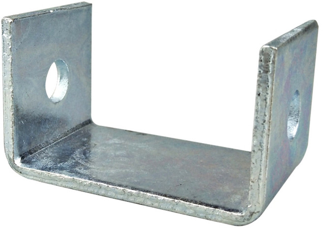 U자형 브래킷 의자부품 가구고정 부속품 욕실 화장실문 방문보수 ㄷ자 고정브라켓, 1개