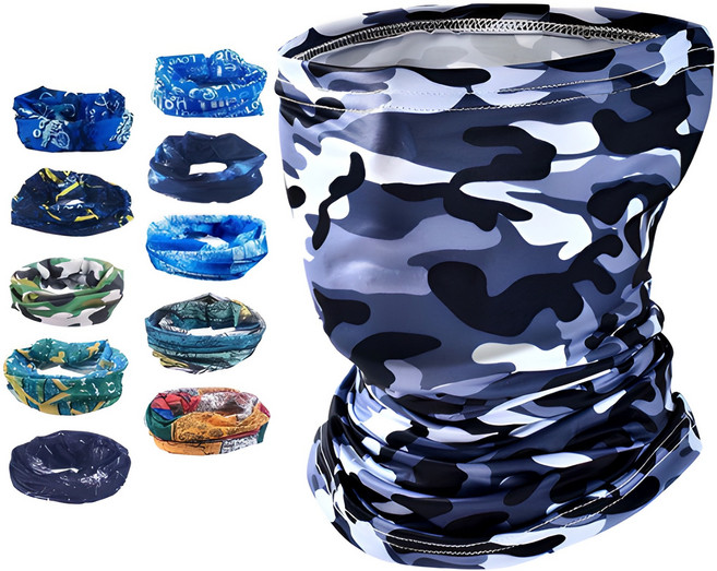 JELLA 멀티스카프 10장 자외선차단 부드러운 착용감