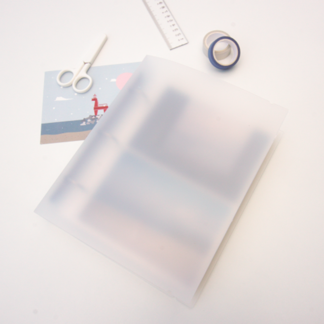 굿슈머 A5 프박 엽서바인더 3x5 4x6 6x8 앨범 사진 스티커, 1포켓