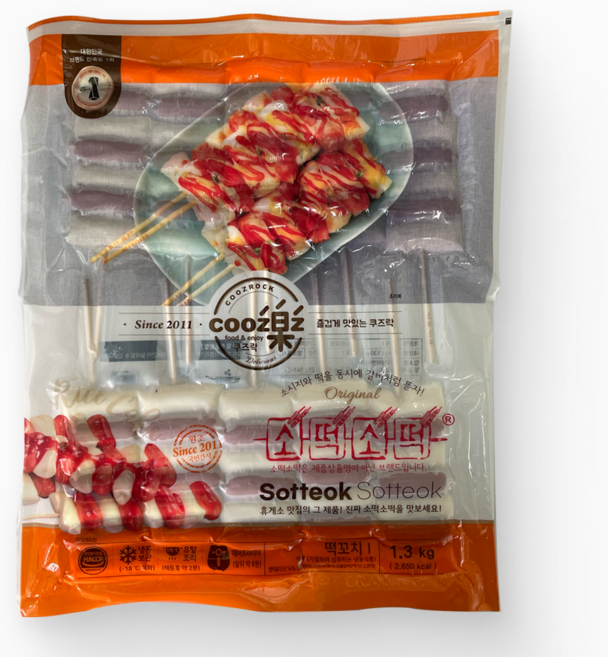 쿠즈락 소떡소떡, 1.3kg, 3개
