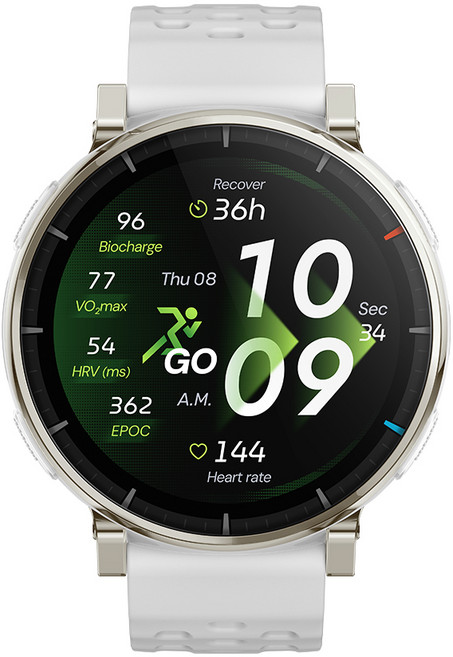 어메이즈핏 액티브3 프리미엄, GPS + 블루투스, 4.5cm, 에어로 화이트