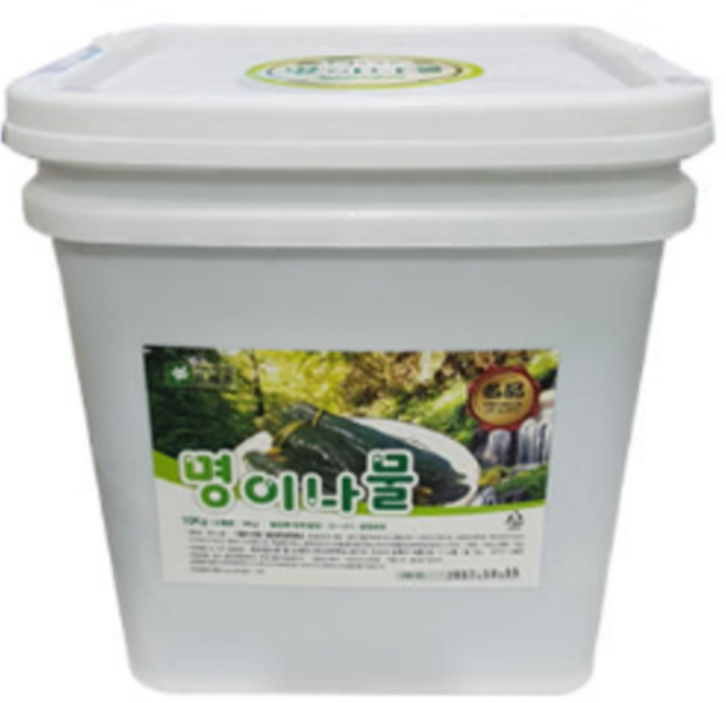 [자연을담은마음]명이나물장아찌 10Kg 업소용 삼겹살구이필수 장어구이필수 한우구이필수품 반찬 바베큐필수품 식자재, 1개