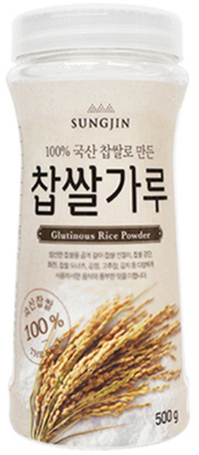 성진 찹쌀 가루, 500g, 1개