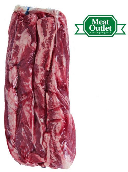 미트아울렛 냉장 갈비살(늑간살) 블랙앵거스 초이스급(원육) 1000g 미국산, 1개