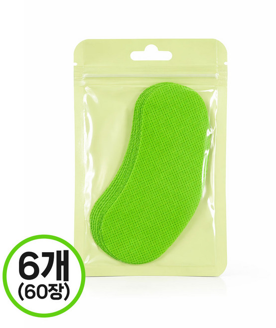 하루한장 발냄새 제거 패치 패드 발관리 탈취 냄새제거, 12g, 6개, 10개입