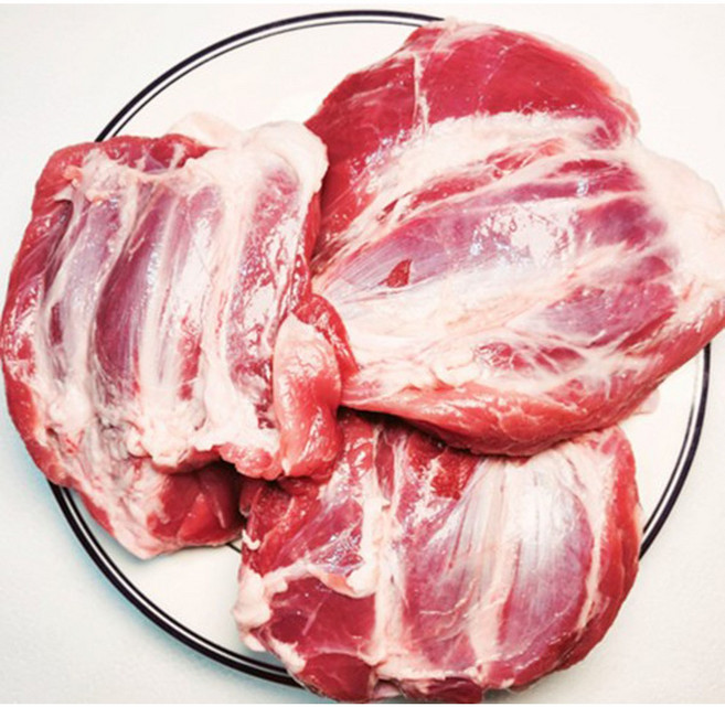 [행복미트] 국내산 돼지사태살 한돈사태 덩어리 찌개 수육 장조림용 1kg+1kg 총 2kg [당일발송], 2개, 1kg