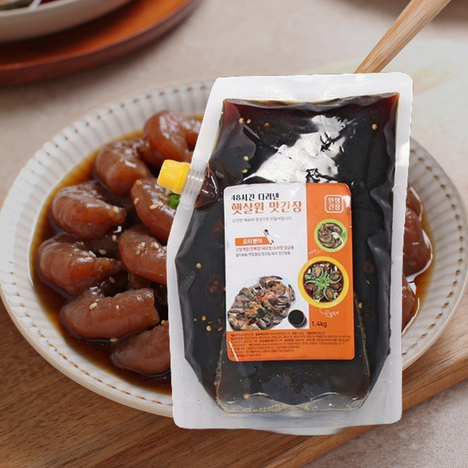 햇살원 수제 만능양념 맛간장 간장게장 짱아찌 간장소스, 1개, 1.4kg