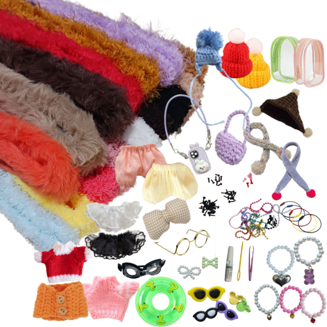 티니숲속 모루인형 만들기 프리미엄 올인원 키트 112종 풀구성, 1개, 혼합