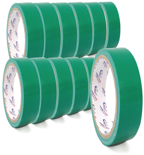 HORSE POWER 홀스파워 국산 에코청면 청테이프 천면테이프, 에코청면(25mm x 8M- 12개입)