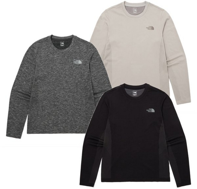 노스페이스 23FW NT7TP83 여성 심프리 롱슬리브 라운드티 82U750 23Y715