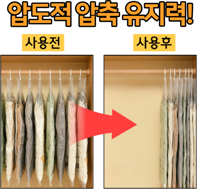 쇼쿠리 진공 초강력압축 의류 이불 겨울옷 압축팩+펌프 세트, 1세트, 1개입