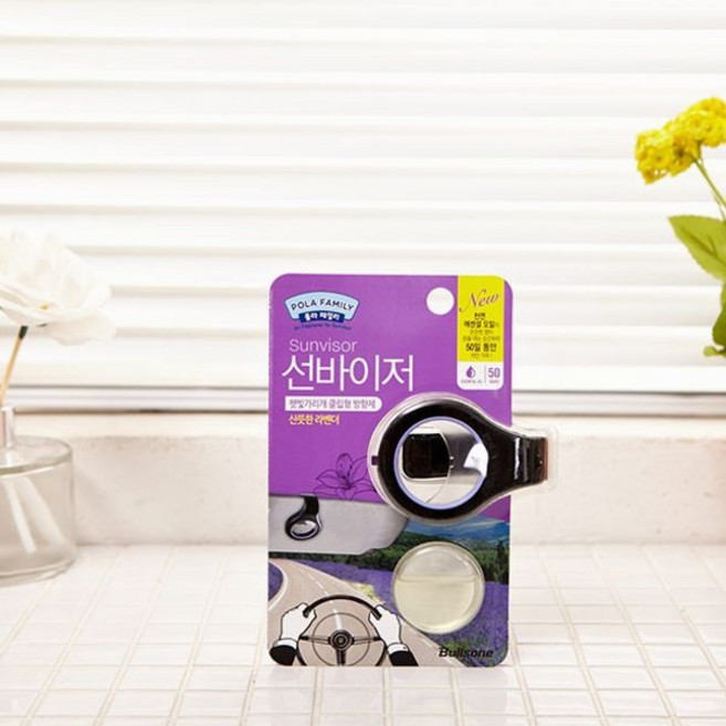 폴라패밀리 선바이저 라벤더향 가족 향기 보호 향수 선물 피부 휴가 여름 자외선 즐거움, 본상품, 산뜻한 라벤더향.