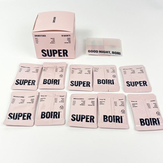 슈퍼보리 포켓 무카페인 보리차 스틱 국내산 임산부 커피대용, 1개, 10개입, 3g