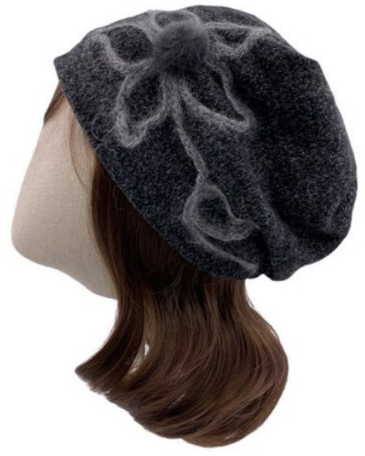 엄마짱 MDF 8349 밍크솜사탕 두건/비니 미시모자 항암모자 엄마모자선물 중년여성 5060 여성가을겨울모자 엄마선물 크리스마스 연말선물 할머니선물 동창모임 브런치 당근모임