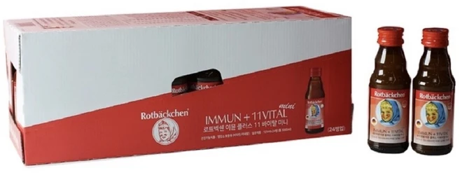 로트벡쉔 이뮨 액상 125ML x 24병 비타민음료 - 쿠팡