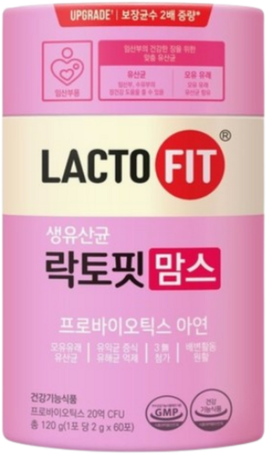 종근당 락토핏 맘스 60개입 x 1개, 60회분