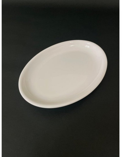 東昇瓷器餐具 8吋橢圓盤, 1個