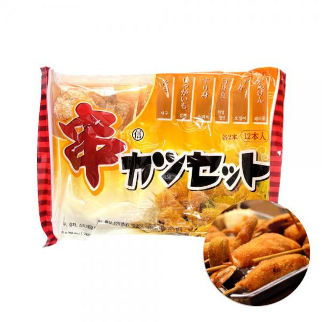 쿠시까스튀김 360g(12꼬치)쿠시카츠 일본꼬치튀김