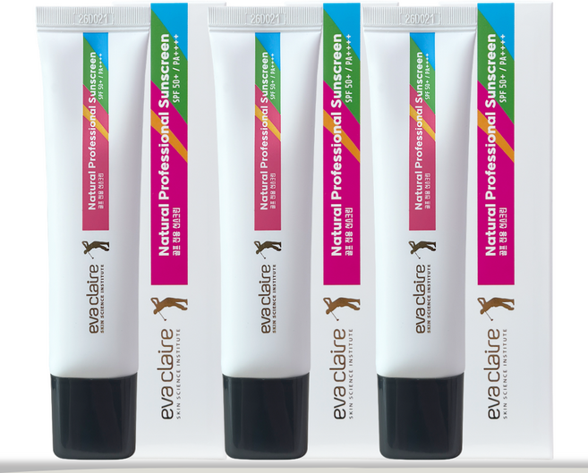 에바끌레르 골프 선크림 미국 FDA OTC 등록 SPF50+ PA++++ 50ml 1개, 3개
