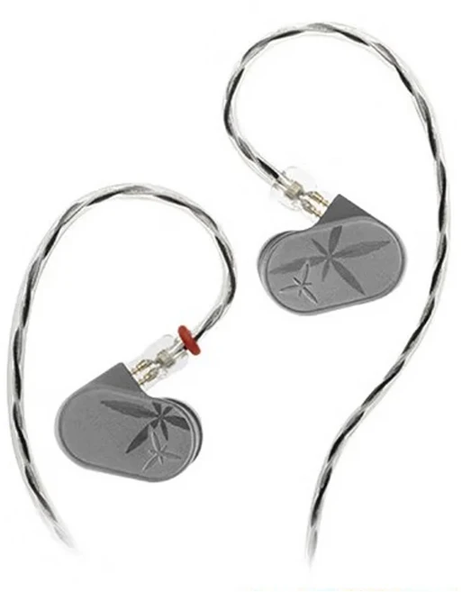 MOONDROP LAN ll 이어폰 4.4mm 플러그 교체 가능한 케이블 더블 캐비티 HIFI 유선 헤드폰, 01 LAN II POP, 1