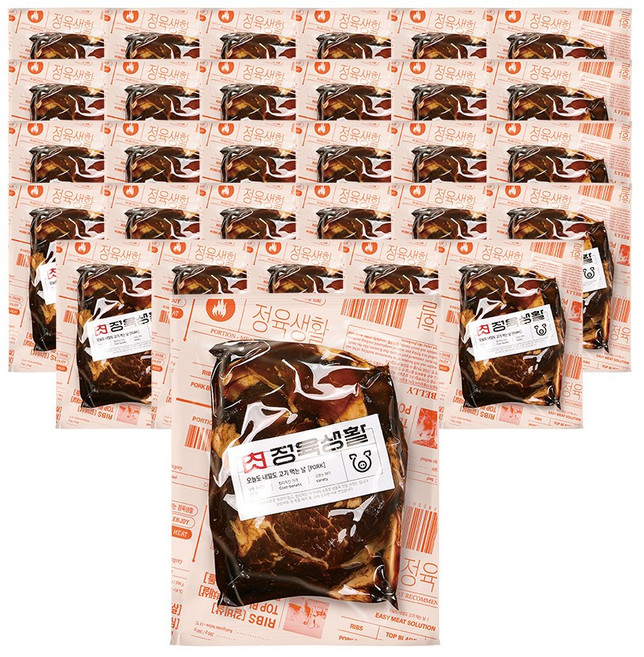 [무료배송/당일출고] 정육생활 간장 돼지불고기 200g, 30개