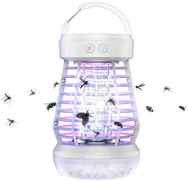 2025년형 NUNUHANA LED 자외선 모기퇴치기 DM56, ZXS-F4406(화이트)