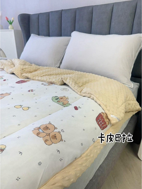 石墨烯雲朵荳荳被 四季通用透氣被