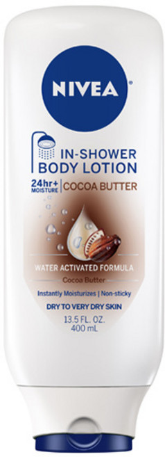 니베아 인샤워 바디 로션 건성 피부용 400ml, 1개