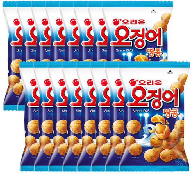 오리온 오징어땅콩 98g 16개