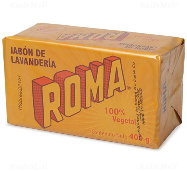 라코로나 로마 강력세척 찌든때 세탁 빨래비누, 400g, 1개