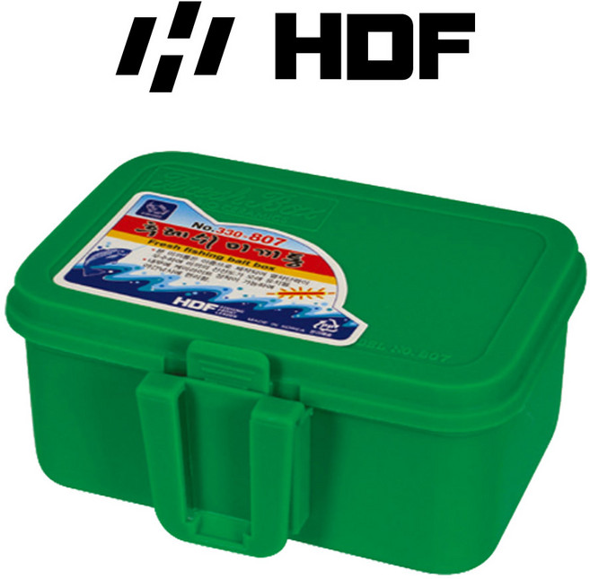 해동 HT-1007 후레쉬 미끼통 807 야간 케미라이트 꽂이 가능 단열 미끼함, 01.HDF EVA 사각미끼통_M