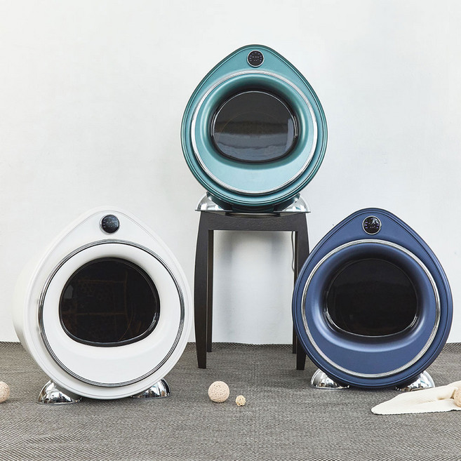 스마트 AI자동건조 미니 의류건조기 3kg - UV살균기능 신발건조 LED디스플레이, 그린