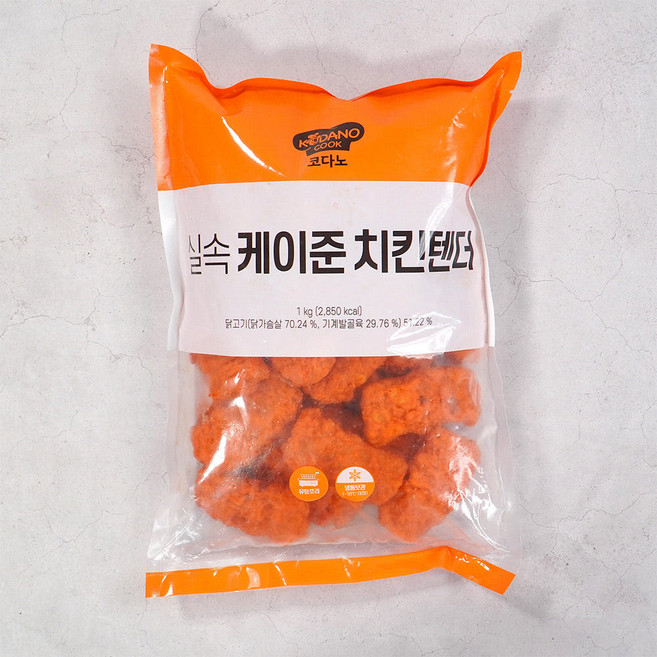 케이준 치킨텐더 푸드렐라 1KG, 1개