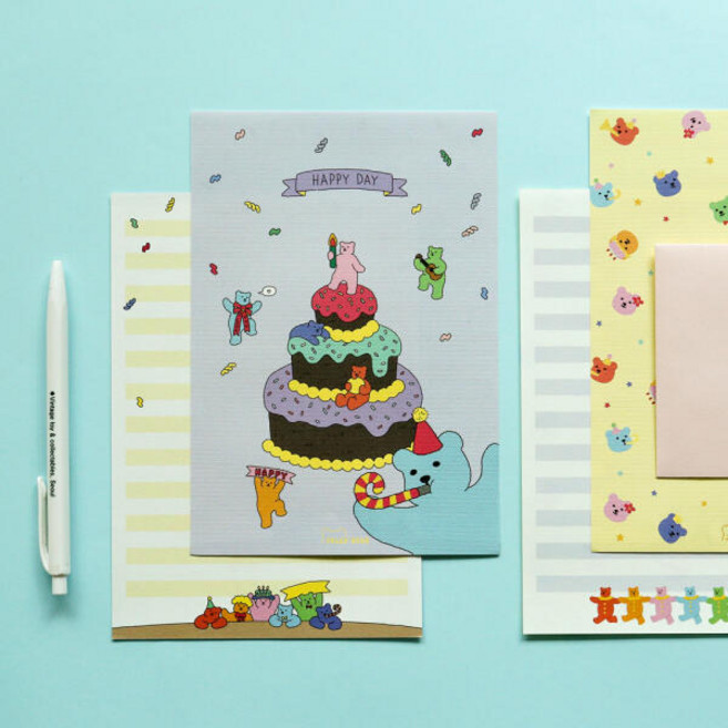 데일리 레터 (젤리베어) 01-04, 04 Neon