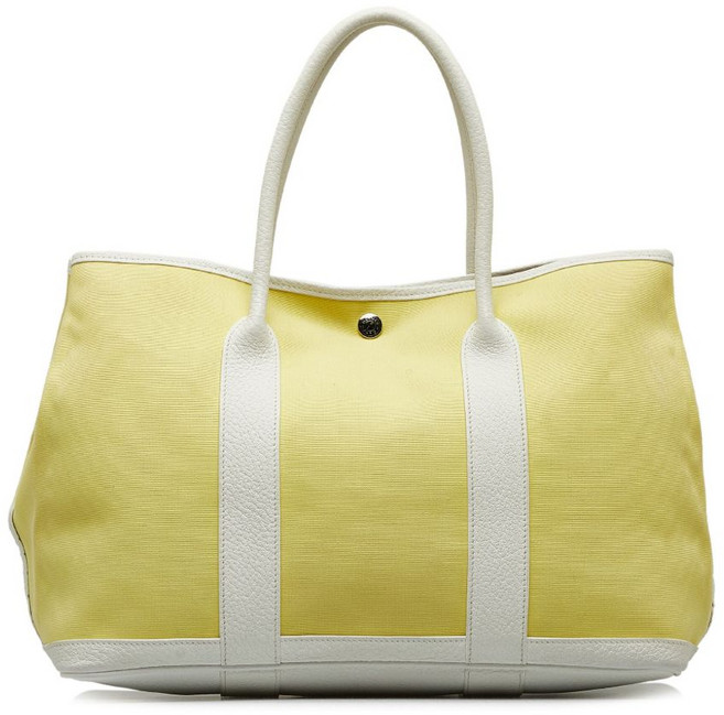 에르메스 중고 2014 pre-owned 투알 가든파티 토트 백