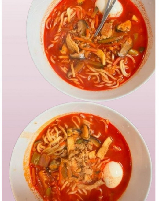 이연복셰프의 목란 오리지널(매운맛)짬뽕(2인분) 삶고데우기만하면완성 미식가들의선택, 10개, 1.46kg