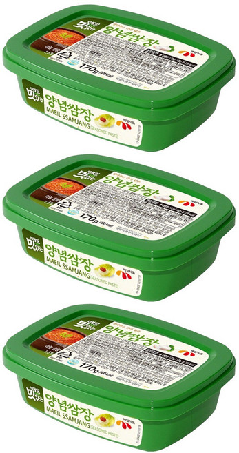 매일식품 매일 맛있는 양념 쌈장, 170g, 3개