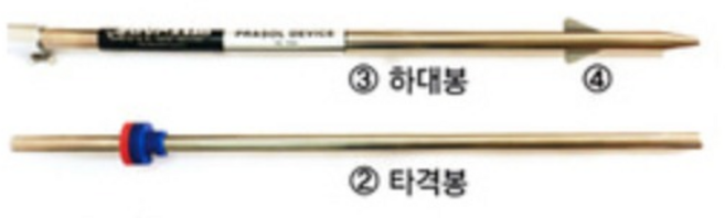 트라이캠프 PD-750A 파라솔 각도기 각도조절기 타격봉 하대봉만 정품 사은품증정 파란낚시, PD-750A 파라솔 타격봉만